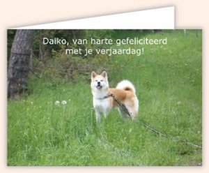 Fotokaart voorbeeld Fotokaart voorbeeld